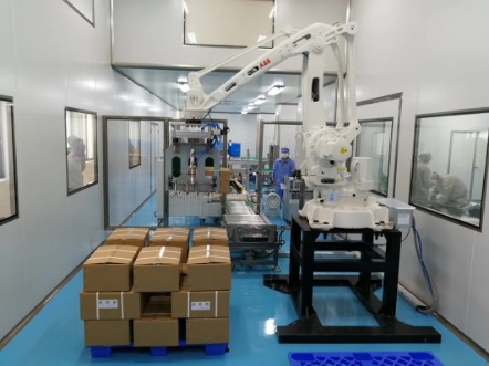 8-12 箱 / 分钟高速码垛，开云体育-开云（中国）一站式服务官方网站线设备赋能企业智能升级