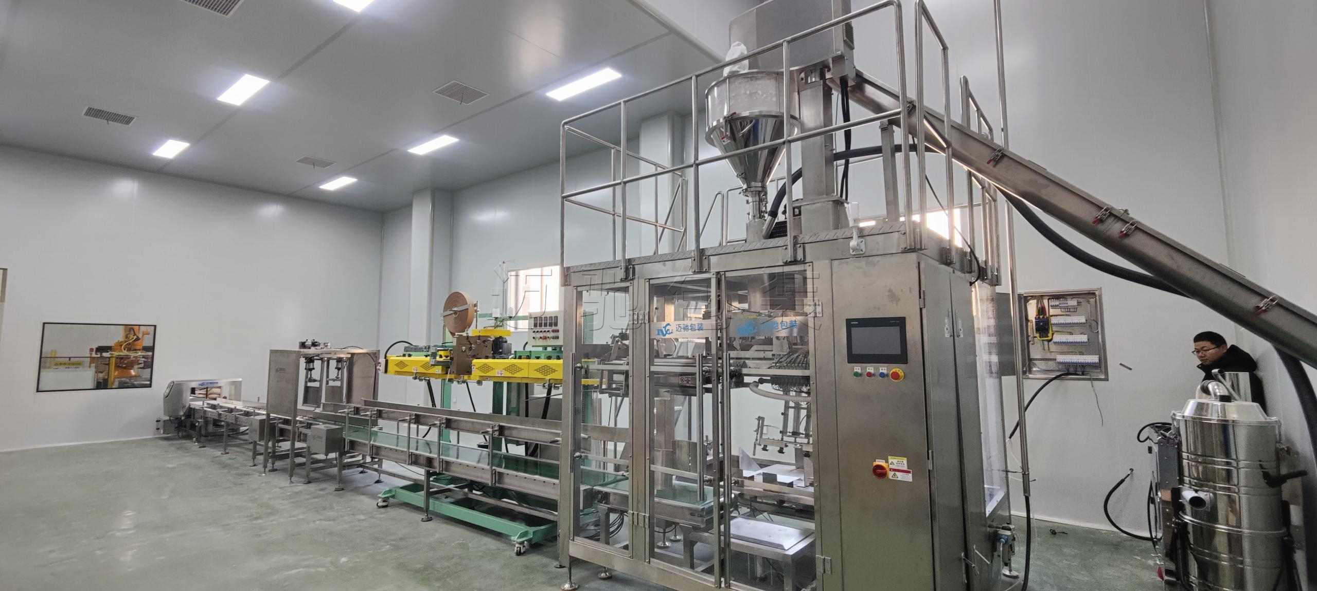 全自动粉末包装机革新生产模式 广州迈驰 25kg 设备成行业标杆